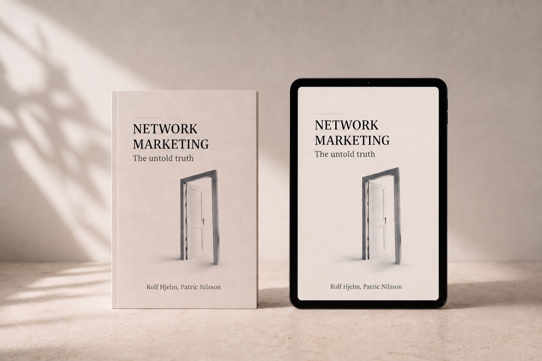 The paperback beside the e-book edition